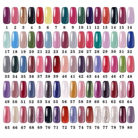 Kit Vernis Semi Permanent 9w Lampe Led Séchoir Primer Top Coat 4pcs Vernis à Ongles Outils Nail Art 1422