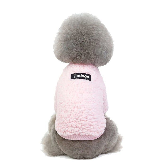 Zunea Pyjama pour Petit Chien Manteau d'hiver Chaud Sweats à Capuche pour Chiot Chat Polaire