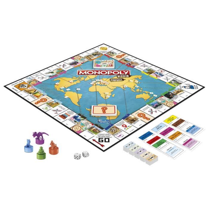 MONOPOLY Le Plus Petit Jeu Du Monde - Miniature Pour Maison De Poupée - Jeu De Société Collector
