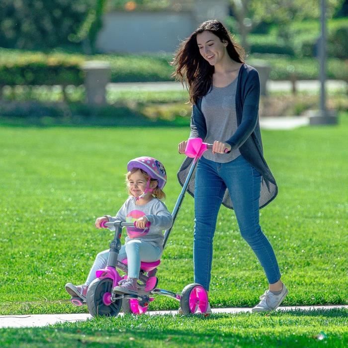 STROLLY Tricycle Evolutif Strolly Compact Rose Cdiscount Jeux