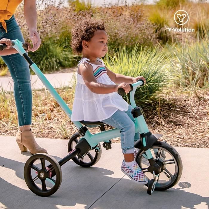 Yvolution Tricycle-draisienne Evolutive Yvelo Flippa - Rouge à Prix  Carrefour