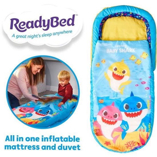 Shimmer & Shine Mon premier ReadyBed lit d appoint gonflable pour enfants  avec couette intégrée pas cher 