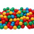 MISIOO - Balle pour Piscine à Balle - Multicolore - Balle Ø 6 cm - Enfant 6 mois et plus-0