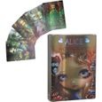 Alice La pays des merveilles Oracle Cartes pour Débutants - 45 pièces Hologramme Papier Sort Divination Tarot - Fête Avenir HB052-0