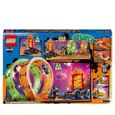 LEGO 60339 City Stuntz L’Arène de Cascade avec Double Looping, Monster Truck Jouet, avec Moto, Figurine Cascadeur, Enfants Dès 7 Ans-0