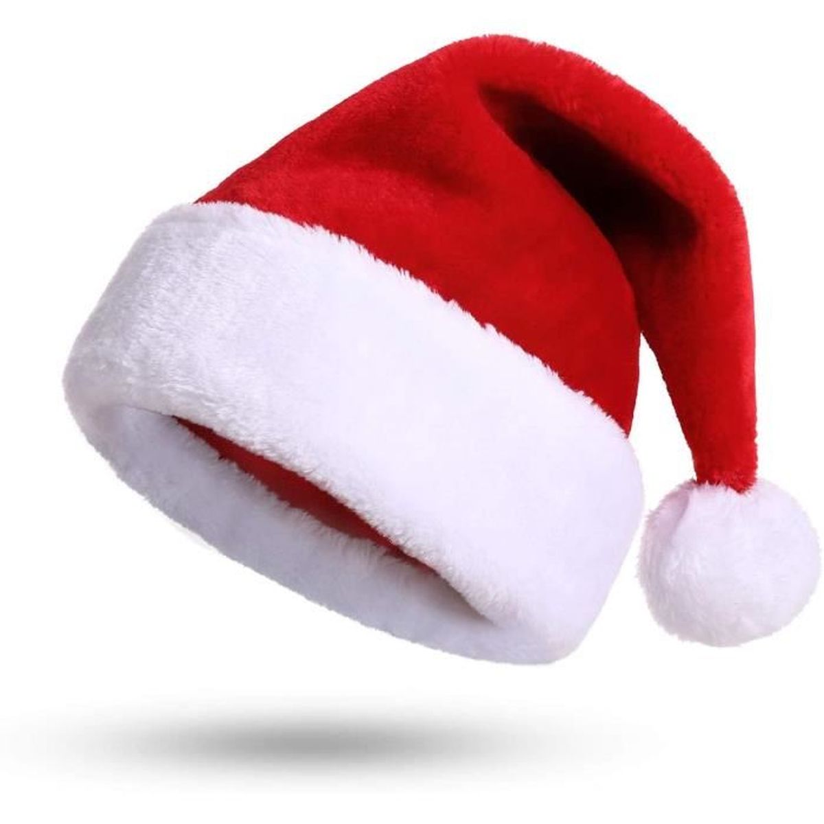 Photo Bonnet De Pere Noel Bonnet De Pere Noel De Luxe Avec Pompon Enfants Fete Deguisement Neuf Cdiscount Jeux Jouets