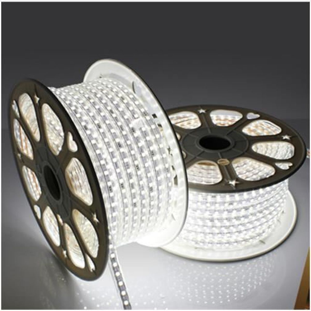 Ruban Led 220v 5050 IP65 étanche Strip Led 20M Blanc Froid Achat