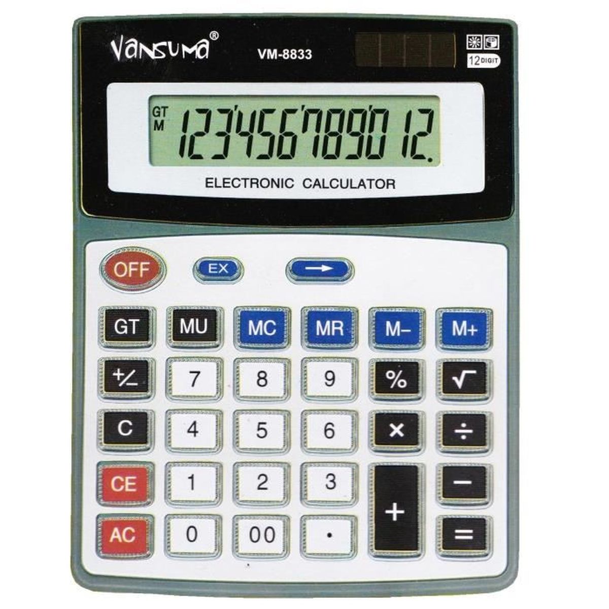 Calculatrice De Bureau Grand Format Grandes Touches 12 Chiffres Memoire Ecran Incline Achat Vente Calculatrice Calculatrice De Bureau Gran Cdiscount