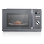 Micro-ondes combiné pose libre- TOSHIBA - Inverter - 900W - Grill 1000 W - 25L 3-en-1 - Gris morandi