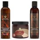 BRAND Après-shampooings As I Am Cleansing Pudding 237ml, Coconut CoWash 454g & Leave in Conditioner 237ml 21784