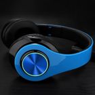 GENEVA Casque Audio sans Fil Bluetooth Marque Lumières LED Bleu Studio Stéréo Hi-FI Ecouteurs Micro Intégré hommes pour iPhone/PS4/PC