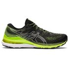 Chaussures de running ASICS Gel Kayano 28 noir / jaune homme - Régulier - Drop 10 mm
