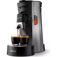 Philips Machine à café Senseo® Select, 3 réglages de café, Crema Plus, acier inoxydable (CSA250/10)