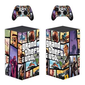 STICKER - SKIN CONSOLE Grand Theft Auto GTA 5 Skin Sticker Cover pour Xbo