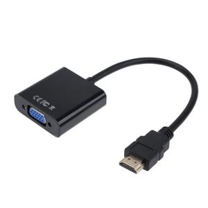 Adaptateur VGA femelle/HDMI 1.4/30Hz mâle - 0,1m - Sélection d'Experts -  Linkster au meilleur prix