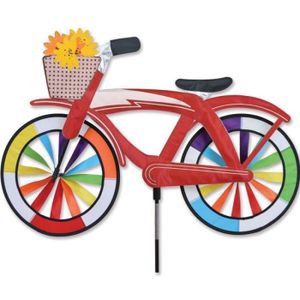 GIROUETTE - CADRAN Girouette à planter  - Premier Kites -  Vélo rouge