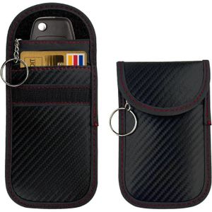 lanpard Lot de 2 Mini Etui Anti RFID Clé Voiture Portable