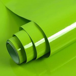PAPIER PEINT Papier Adhesif Pour Meuble Vert Paillettes 40Cmx3M