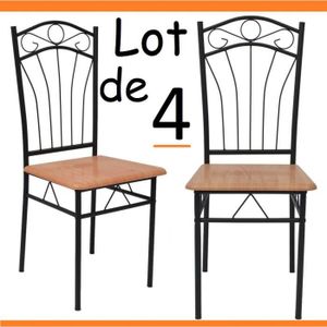 Chaise Fer Et Bois Achat Vente Pas Cher