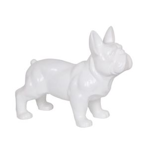 Statue Chien Blanc Achat Vente Pas Cher