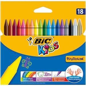 BIC Kids Kid Couleur Feutres de Coloriage à Pointe Moyenne - Couleurs  Assorties, Etui Carton Format Spécial de 24 : : Jeux et Jouets