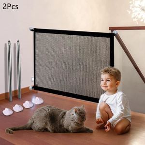 Equipement De Securite Barriere De Securite Bebe Largeur Ajustable 75 105 Cm Blocage Automatique Sk