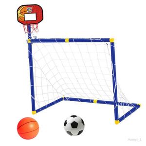 PANIER DE BASKET-BALL Panier de basket-ball pliable avec but de Football