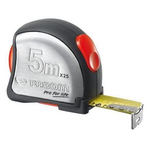 Facom Mètre à Ruban 8 M X 25 mm Red Series avec Revêtement Nylon