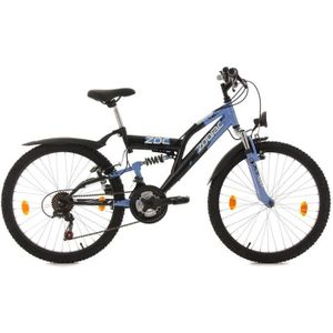 VÉLO ENFANT VTT enfant 24'' Zodiac bleu TC 38 cm