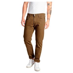 Jean marron foncé homme top
