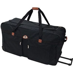 Bago Sac de sport à roulettes – 68,6 cm, 76,2 cm, 78,7 cm, 80 L, 100 L, 120  L, sac de voyage pliable, sac de voyage imperméable, robuste et léger pour