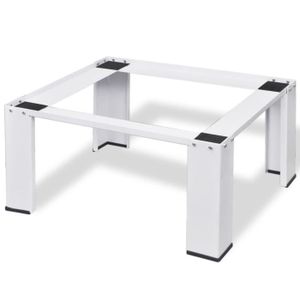 Socle Pour Machine A Laver Blanc Socle Avec Tiroir De Rangement