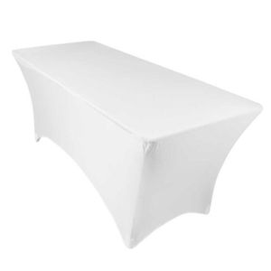 TABLE DE JARDIN  Nappe extensible pour table rectangulaire  ivoire