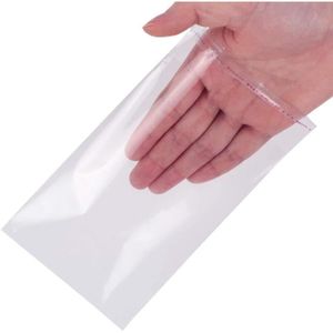 Sachet plastique à fermeture adhésive