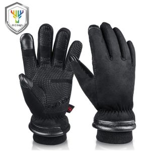 GANT TACTILE SMARTPHONE XL -gants de travail pour hommes,imperméables,pour l'hiver,avec doigts tactiles,coupe vent,thermiques,par temps froid,sécurit