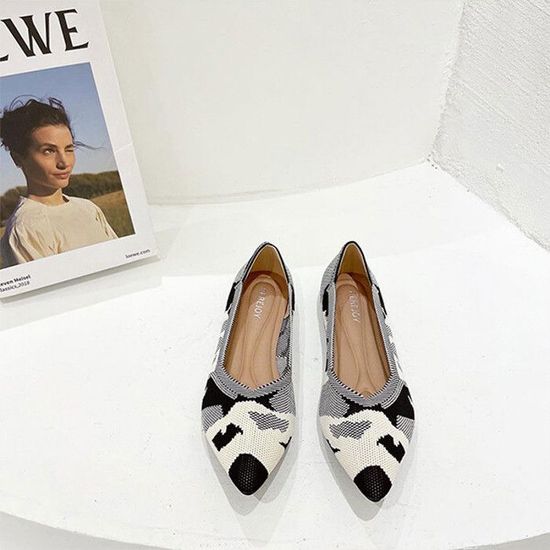 chaussures plates pointues femmes
