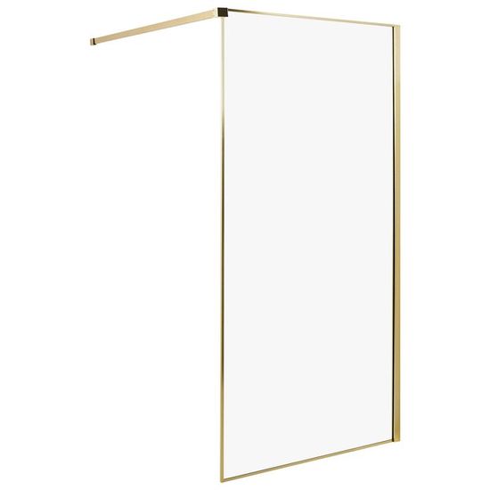 Parois de douche WASPAM 100 x 190 cm Doré - Cdiscount Bricolage