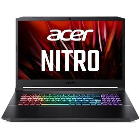 ACER Nitro AN517-41-R4Y6 - PC Portable Gamer 17.3'' FHD - AMD Ryzen 5 5600H - 8Go DDR4 - 512Go SSD - GeForce RTX 3060 - Windows 10