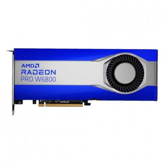 Carte Graphique AMD 100-506157      Radeon Pro W6800 32 GB GDDR6 8K Ultra HD