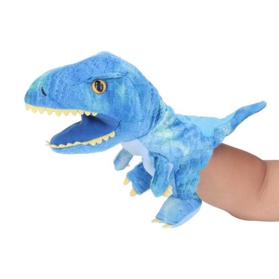 Poupée à main de dinosaure en peluche - MINIFINKER - 11,8 pouces