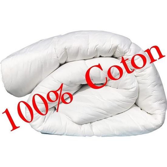 Couette - 100% Coton - 240 x 220 cm
