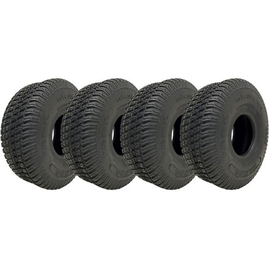 Pneu Tondeuse 11x4.00-5 Tubeless 4 Plis Wanda P332A - Charge 147kg