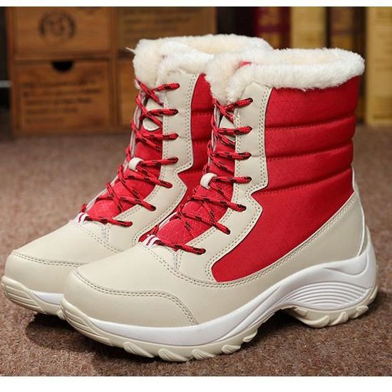 Eva Chaussures Semelles paisses Pour Femmes Bottes De Neige Eva Chaussures Semelles paisses Pour Femmes Bottes De Neige