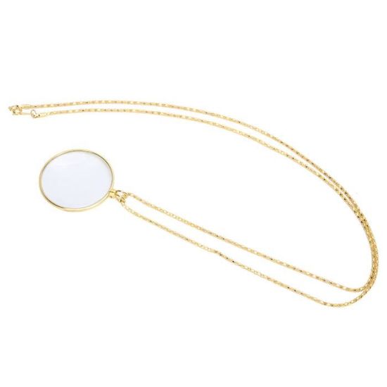 Monocle Loupe Lunettes,1 Pièces 10X Lentille Monocle Loupe, Collier De