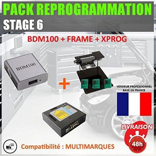 BDM FRAME BDM 100 PACK REPROGRAMMATION ET DIAGNOSTIQUE STAGE 1