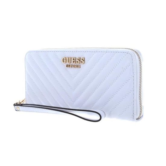 GUESS Keillah SLG Zip Around Wallet L White [202814] portemonnaie