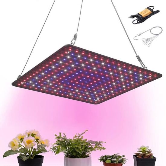 1200W Lampe de Plante,500LEDs Lampe pour Plante Spectre Complet,pour Culture Indoor Plante Hydroponique éclairage Germination