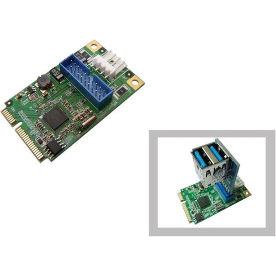 KALEA-INFORATIQUE 90°-Riser-Winkeladapter für PCIe-Steckplatz x4. Zur