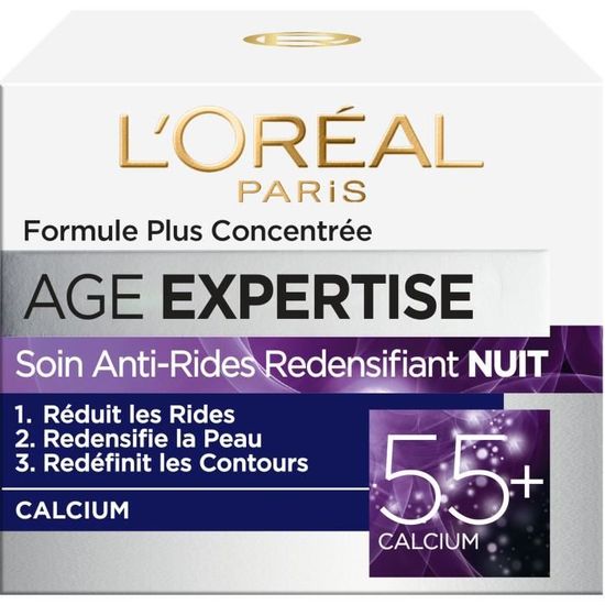 L'Oréal Paris Age Expertise Tagescreme – Feuchtigkeitsspendend & Anti-Falten Ab 45+, 50 Ml