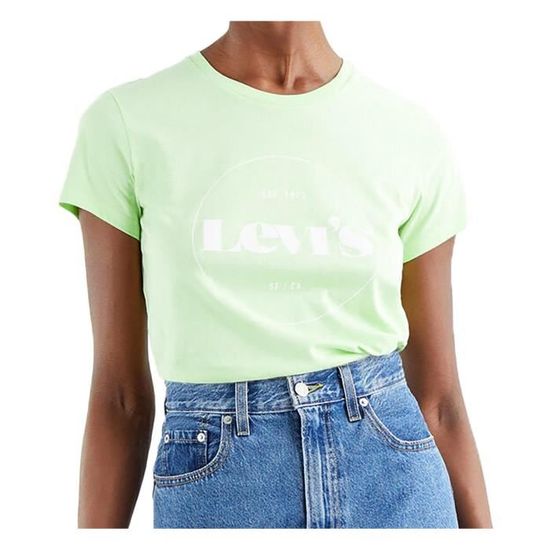 T shirt levis jaune femme best sale